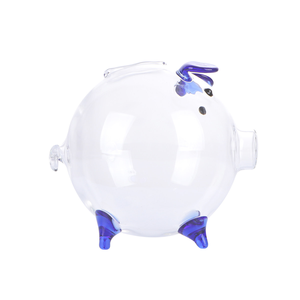Kids Education Desk - 1Pcs High Borosilicate Transparent Glass Piggy