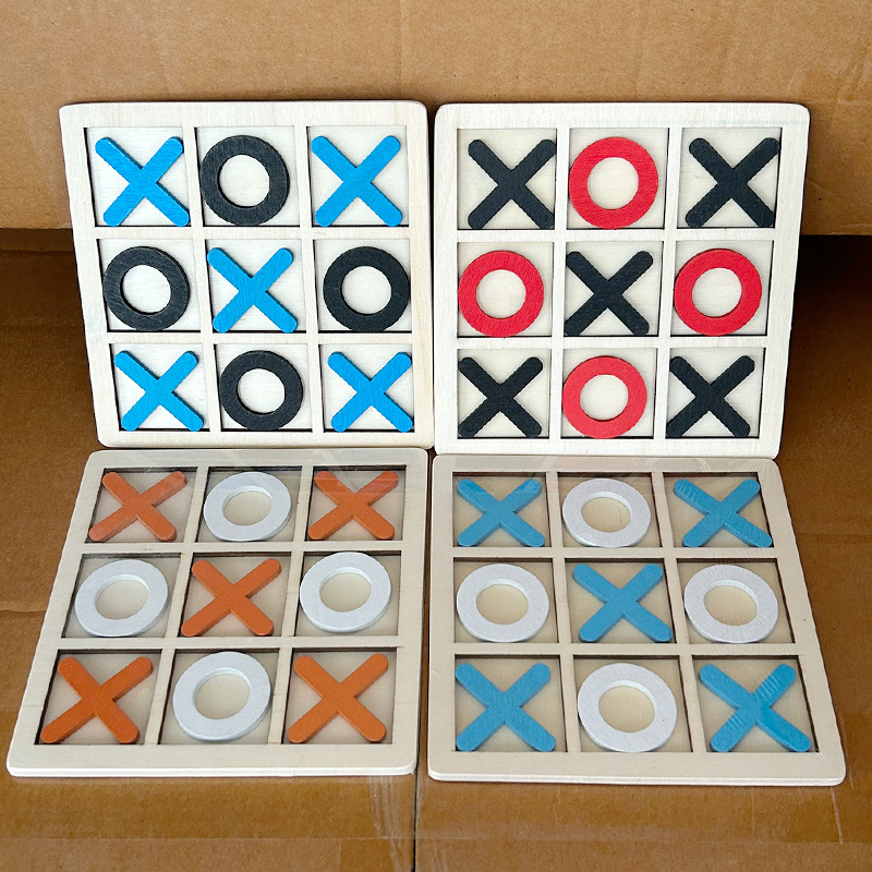 5 Pcs Wooden Board Games Desk  - đánh giá và giá Kids Education Desk