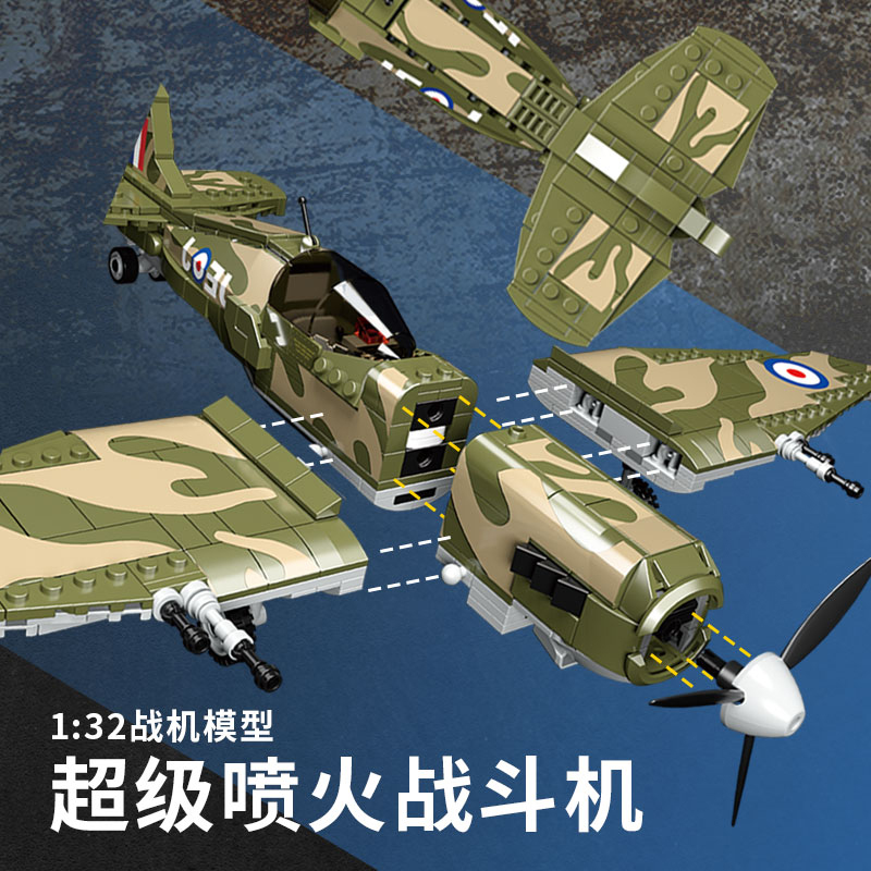 New WWII UK MK9 Spitfire Fight - đánh giá và giá Kids Education Uk