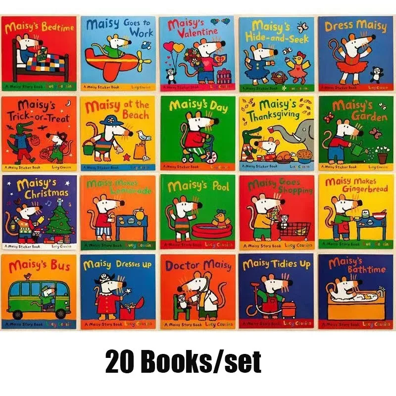 20 Books/Set Maisy Mouse Engli - đánh giá và giá Kids Early Education Books