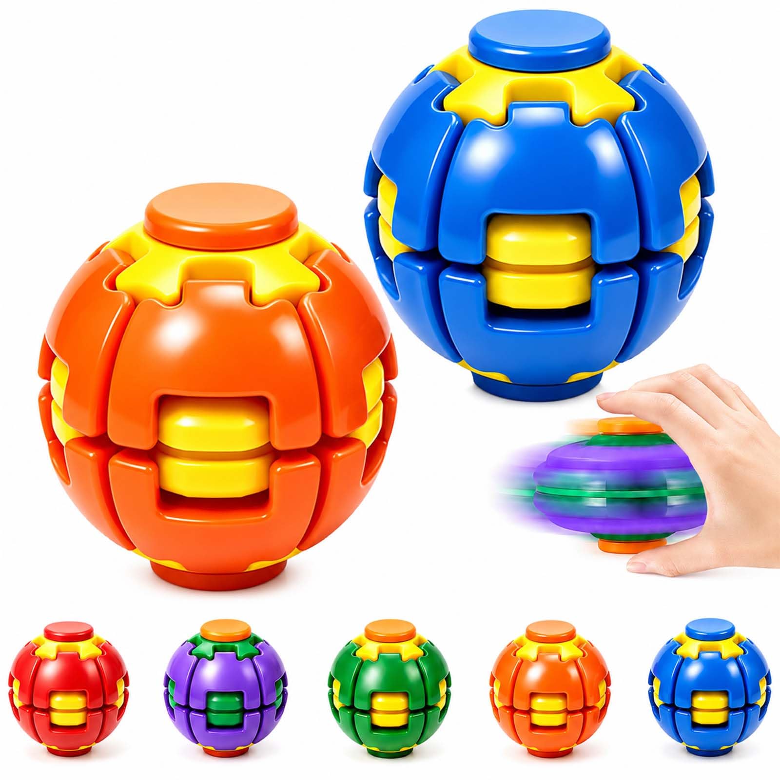 Fidget Spinner Magic Ball Cube - đánh giá và giá Kids Education Desk