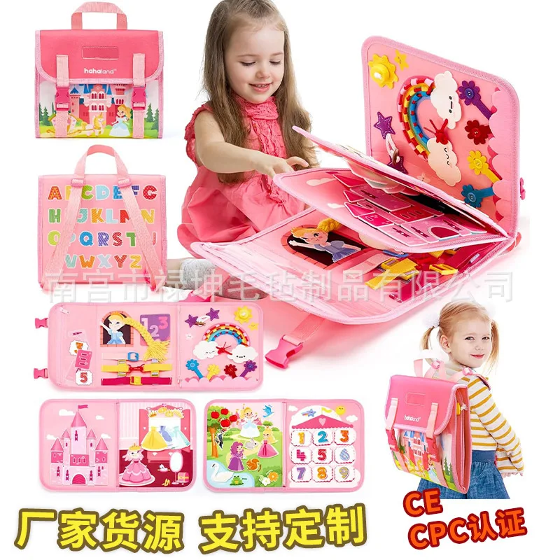 Princess Montessori Felt Busy  - đánh giá và giá Kids Early Education Books
